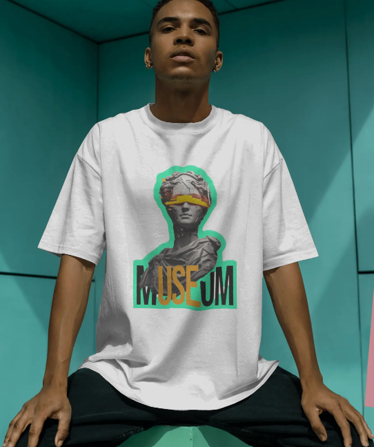 NEON ARTIFACT OVERSIZED T-SHIRT