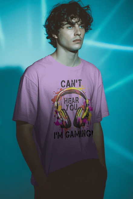 THE GAMER'S FREQUENCY OVERSIZED T-SHIRT