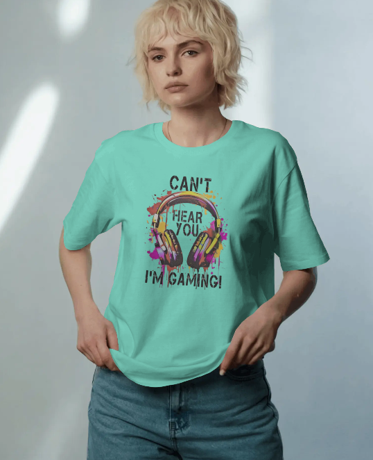 THE GAMER'S FREQUENCY OVERSIZED T-SHIRT